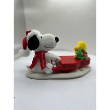 Hallmark 2009 Swinging With Snoopy Woodstock Piano Music & LIghts Read picture