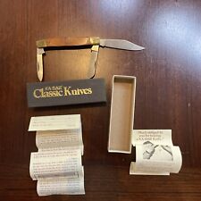 KA-BAR USA 1109, 3 Blade Stockman Knife Rosewood Handle 3 7/8