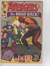 Avengers #22 GD to GD+ Jack Kirby The Hostage Earth 12c Marvel Silver Age Nice picture