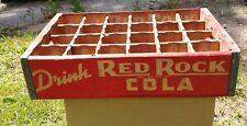Red Rock Cola.....12 Oz...Wood Crate.. South Bend Indiana..... picture