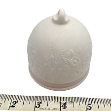 Lladro Bisque Porcelain Bell 17615 Embossed Fall Bell - Campana picture