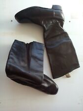 Russian Soviet Generals Military parade Leather boots & Belt 1970 - 80s era picture