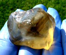 Libyan Desert Glass Meteorite Tektite impact specimen( 155  ct)Very Dark pendant picture