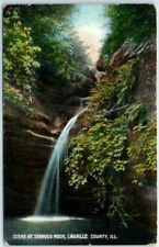 Postcard - Scene at Starved Rock, Lasalle County, Illinois picture