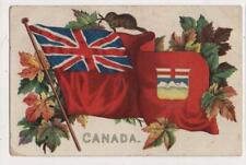 c1910 Tuck's PC Canadian Flag embossed. picture