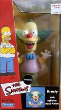 2002 Playmates Bobblers The Simpsons Krusty the Clown Bobblehead New In Box picture
