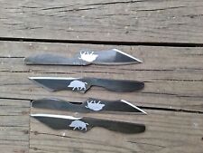 CUSTOM MADE HOG WILD THROWING KNIFE SET X 4 picture