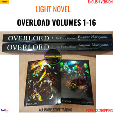 OVERLORD Light Novel Volumes 1-16 English Version by Kugane Maruyama NEW picture