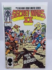 Secret Wars 2 Lot of #1-9 Complete Limited Series (1985-86, Marvel) VF/NM picture