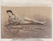 Marguerite Chapman (1950s) ❤ Leggy Cheesecake Swimsuit WB Vintage Photo K 228 picture