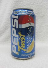 *Vtg PEPSI TWIST 12 oz EMPTY CAN Vertical Name picture