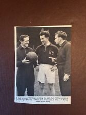 M62-9 Ephemera 1952 Football Picture Wilf Grant Roly Williams George Edwards picture
