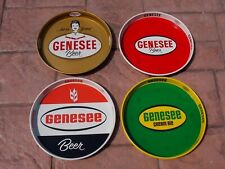 Vintage Genesee Beer Trays, set of 4 different, Used picture
