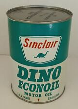 Vintage Sinclair Dino Econoil  Quart Can, Full Can picture