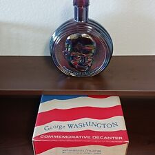 Vintage Wheaton 8” Dwight Eisenhower Ike Presidential Decanter in Original Box picture
