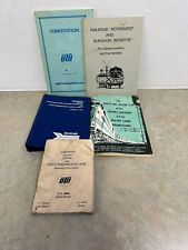 Vtg- United Transportation, Amtrack & Conrail Union Agree, National Railroad Org picture