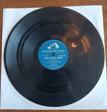 Vintage 78 RPM Indian National Anthem All India Radio N 80125 HMV Record R32 picture
