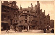Real Photo John Knox's House Edinburgh Scotland Postcard picture