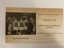 1969 1970 Fletcher Hills Community Center Invitation Random Sample El Cajon CA picture