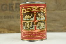Vintage National Biscuit Company Barnum's Animals Crackers Paper & Tin Bank picture