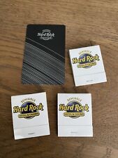3 Seminole Hard Rock Hotel & Casino TAMPA Matchbooks UNSTRUCK & Hotel Key Card picture