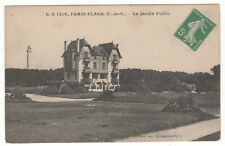 CPA 62 - PARIS-BEACH: PUBLIC GARDEN (PAS-de-CALAIS) WRITTEN on 10-07-1914 picture