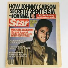 Star Newspaper February 21 1984 Michael Jackson & Johnny Carson & Joanna Feature picture
