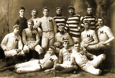 1888 University of Michigan Football Team Vintage Old Photo 8.5