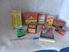 Lot of Old/Vintage Boxes/marvin matchpack/redcross bandage picture