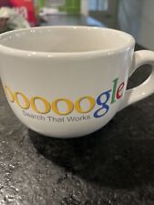 Vintage Google Search That Works Large Ceramic Coffee Soup Mug Tea Cup Gooooogle picture
