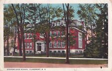 Postcard NH Claremont New Hampshire Stevens High School c.1925 H26 picture