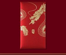 Pack of 6 High-end New Year of the Dragon Gold Foil Red Envelope picture