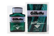 Vintage 1993 Gillette Series Wild Rain After Shave Splash 3.5 oz NIB picture