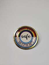 You Are Safe With Me Lapel Pin LGBTQ picture