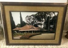 Large Original Out of Africa Karen Blixen Home Nairobi Photograph Framed Signed picture