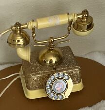 Rotary Victorian Telephone Vintage In Working Conditions /original Wires picture