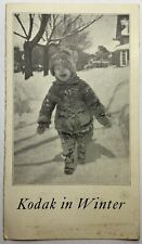 RARE KODAK IN WINTER ADVERTISING PAMPHLET NATIONAL PHOTO CO. MINNEAPOLIS MN picture