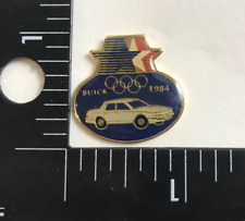 VTG 1984 BUICK Los Angeles Olympic Games Sponsor Promo Button Pin Pinback picture