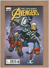 Uncanny Avengers #1 Marvel Comics 2015 Gamestop Variant Deadpool NM- 9.2 picture