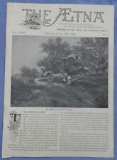 April 1907 The Aetna Life Insurance Co. Journal Hartford, Conn Vol. 38 No. 7 picture