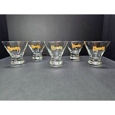 Kahlua Liqueur Cocktail Glasses The Everyday Exotic Cone Shape - Set of 5 picture