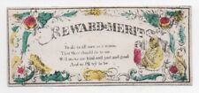 1850s  Grammar School Reward of Merit picture