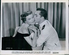 1953 John Derek And Diana Lynn Star In An Annapolis Story Movie Photo 8X10 picture