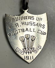 1911 10th Royal Hussars Runners Up Medal Football Cup British Army XRH Durbar picture