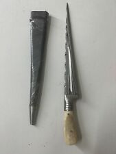 1919 Stilleto Antique Cutlas Antler Vintage Khanjar Dagger Stag Rare Collectible picture