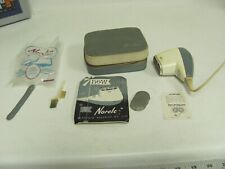 MCM 1960s Norelco Rotary Electric Shaver Model SC 7900 Case Manual Tested picture