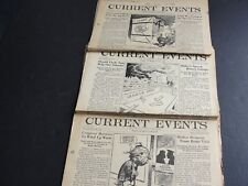 20 selective issues-January to June 1938-Current Events -School NEWSPAPER.  picture