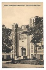 postcard merchantville, nj. high school picture