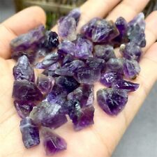 50g TOP Natural Amethyst crystal stone rolling stone Rough Polished 10-16PCS picture