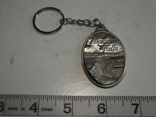 Solid Pewter Made in Canada Niagra Falls Key Chain Beautiful & Detailed A3 Bag picture